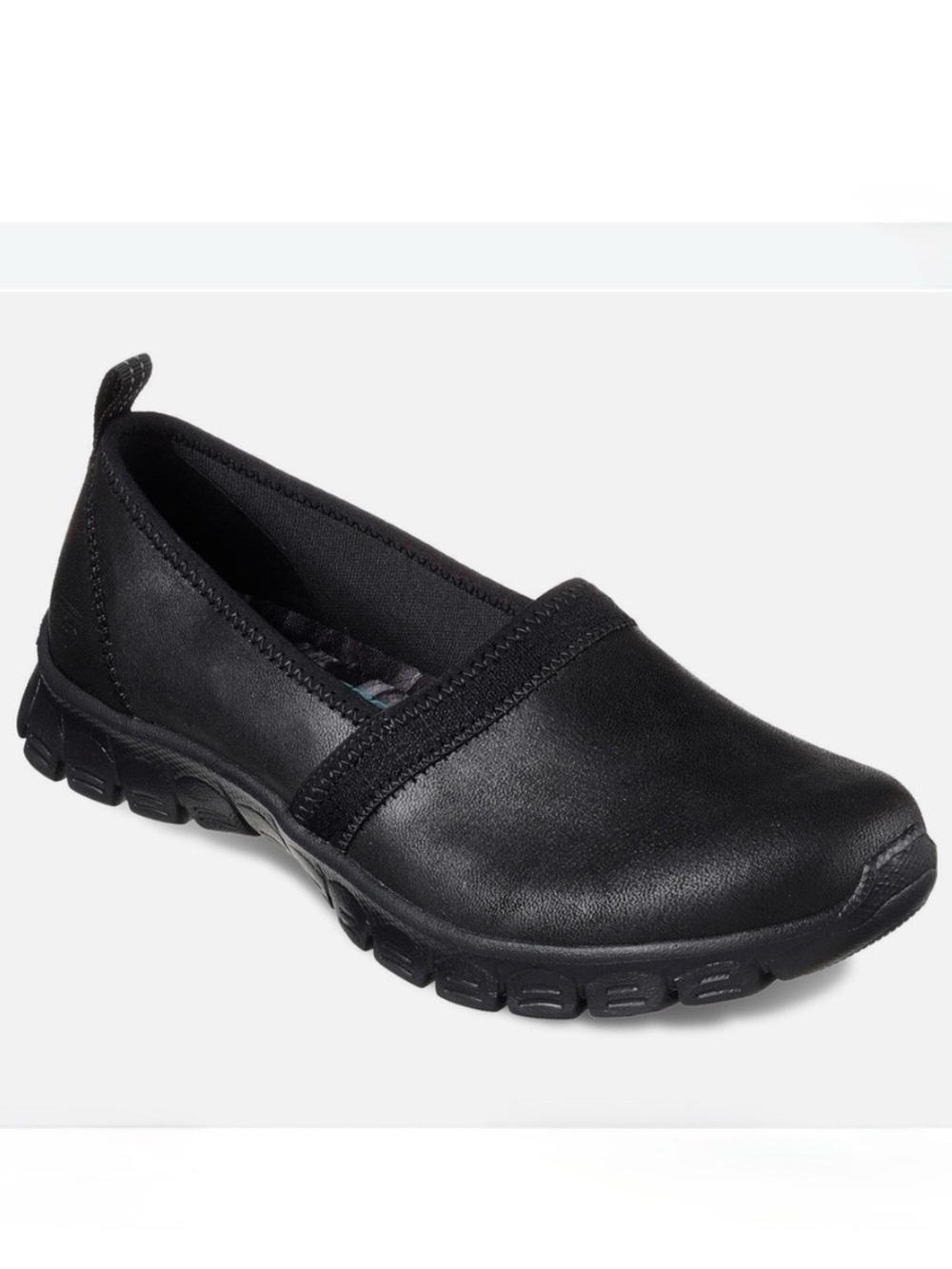 SKECHERS BLACK CASUAL WALKING SNEAKER